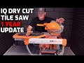 IQ Dry Cut Dustless Tile Saw 1 Year Update