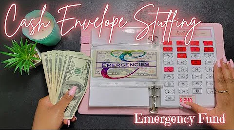 June 2022 Cash Envelope Stuffing | Emergency Fund | Life of Cherry