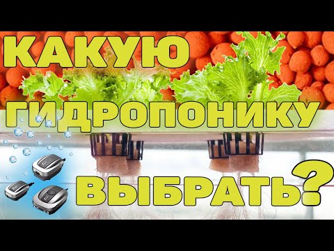 Какую систему гидропоники выбрать?