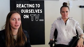 Reacting to hard moments on our TV show PUSH | hating able-bodied people and watching things we miss
