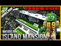 Minecraft 1.9 Modern Island Mansion Let&#39;s build (every 2 days) E09 (gym)