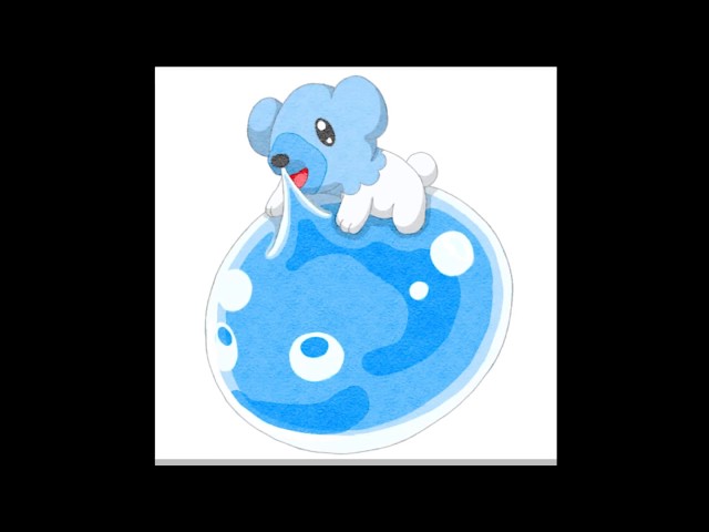 鼻水が出すぎたクマシュンを描く Cubchoo who has runny nose - YouTube
