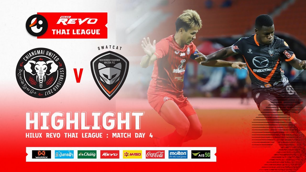 ไฮไลท์ เชียงใหม่ ยูไนเต็ด พบ นครราชสีมา มาสด้า เอฟซี | ไฮลักซ์ รีโว่ ไทยลีก 2021/22 | 26-09-2564