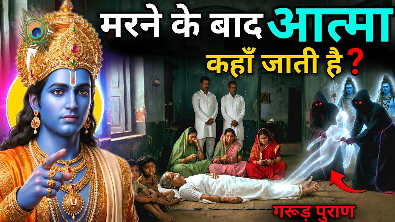 Garun Puran: मरने के बाद आत्मा कहाँ जाती है❓ | अंतिम संस्कार के बाद | Atma Ki Yatra