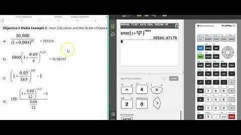 TI 84 Plus CE and the Order of Operations