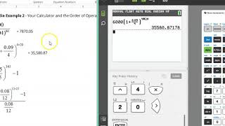 TI 84 Plus CE and the Order of Operations