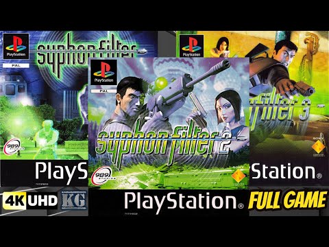 Syphon Filter TRILOGY PS1 4K60ᶠᵖˢ UHD Longplay Walkthrough Playthrough Full Movie Game 