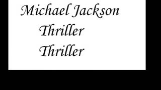 Michael Jackson - Thriller