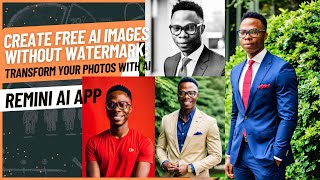 How to create FREE Ai images WITHOUT WATERMARK: Transform Your Photos with Artificial Intelligence! screenshot 3