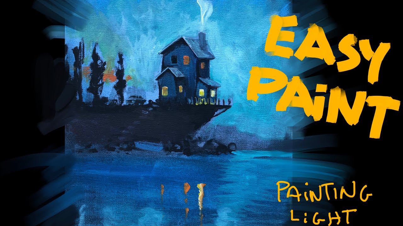 Easy paint painting light
