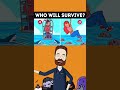 Who Will Survive This Ocean Trap? 🌊🧠 #shorts #youtubeshorts #riddle
