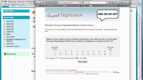 CustomerGauge to Salesforce API