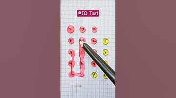 Drawing a Checkered Path with Letters A to T #drawing #line #maths #quiz #shorts #cynarts
