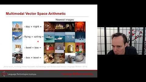 Lecture 4.2: Coordinated Representations (Multimodal Machine Learning, Carnegie Mellon University)
