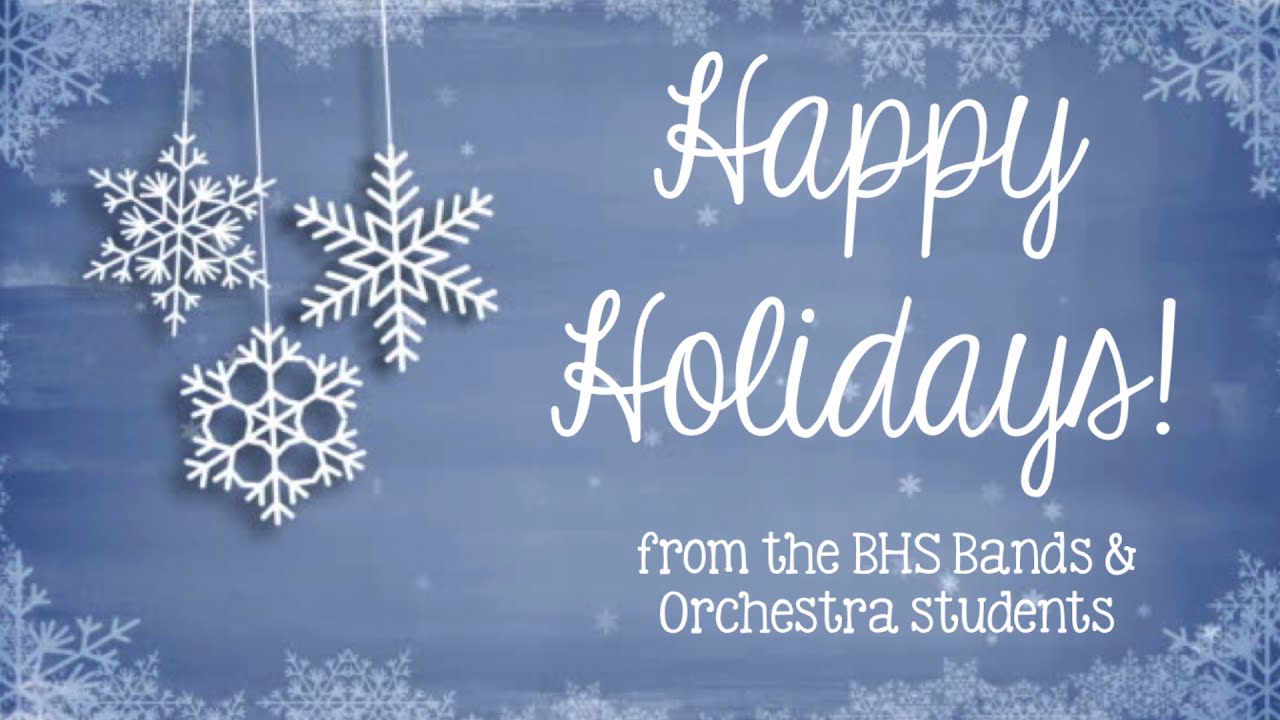 Winter Music Extravaganza Stage Band, Wind Ensemble, Symphonic Band