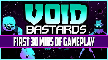 Void Bastards Gameplay - No Commentary | First 30 Mins of a Roguelike Cel Shaded Indie Game Gem!