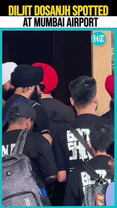 #DiljitDosanjh Makes Stylish Appearance At Mumbai's #KalinaAirport | #diljit ##celebrityspotting
