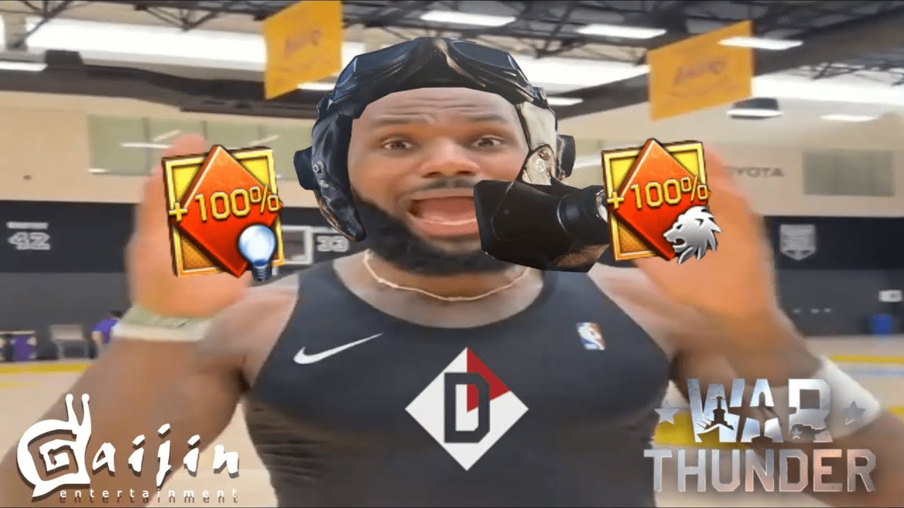 lebron james scream if you love war thunder 🗣️🗣️🗣️