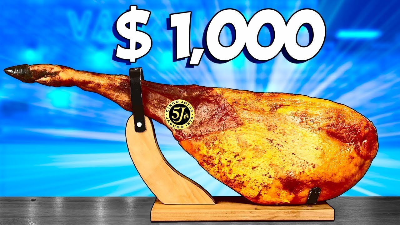 1$ vs 100$ vs 1000$ Jamon par VANZAI CUISINE