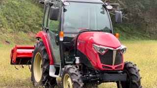 ◎ヤンマー MRT4 農用トラクター Yanmar] Introducing a new tractor [Rotary paint] - YouTube