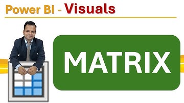 1_Matrix Visuals in Power BI