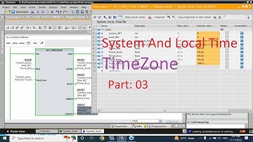 TIA Portal: System and Local Time | Part-03: Set-TimeZone