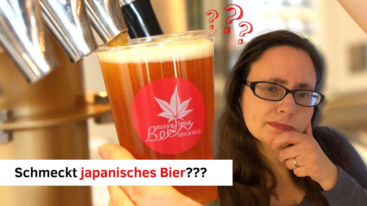 Craft Bier mit Ausblick auf Miyajima Hiroshima YouTube
