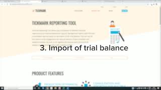 Celebrity 3 Tickmark Reporting Tool: Import of trial balance Profile