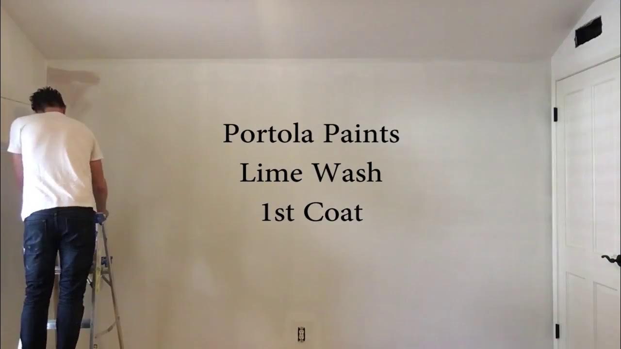 Portola Paints Lime Wash Timelapse YouTube