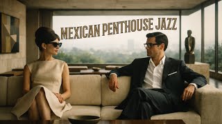 MEXICAN PENTHOUSE JAZZ 🥃🎷 [1 HOUR] 1958 Polanco Nights, Mid-Century Modernism \u0026 Sophisticated Brass