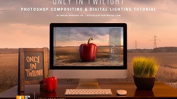 "Only In Twilight" Photoshop Compositing & Digital Lighting Tutorial (No Longer Available)