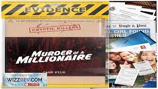 Cryptic Killers Unsolved Murder Mystery Game Cold Case File Investigation