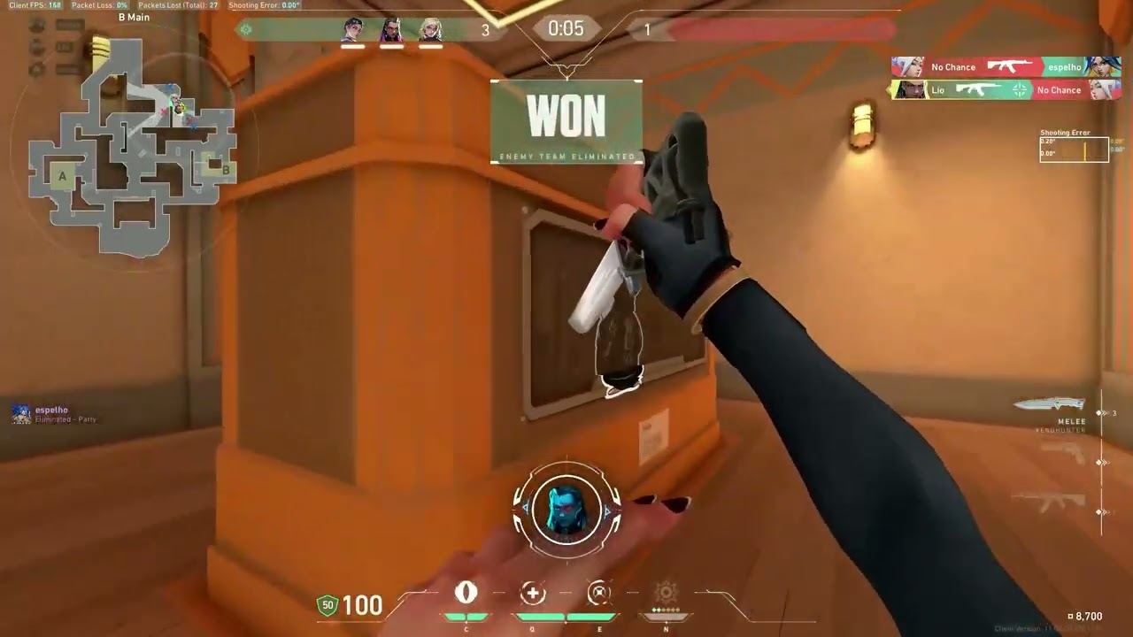 1min of mid Valorant clips.