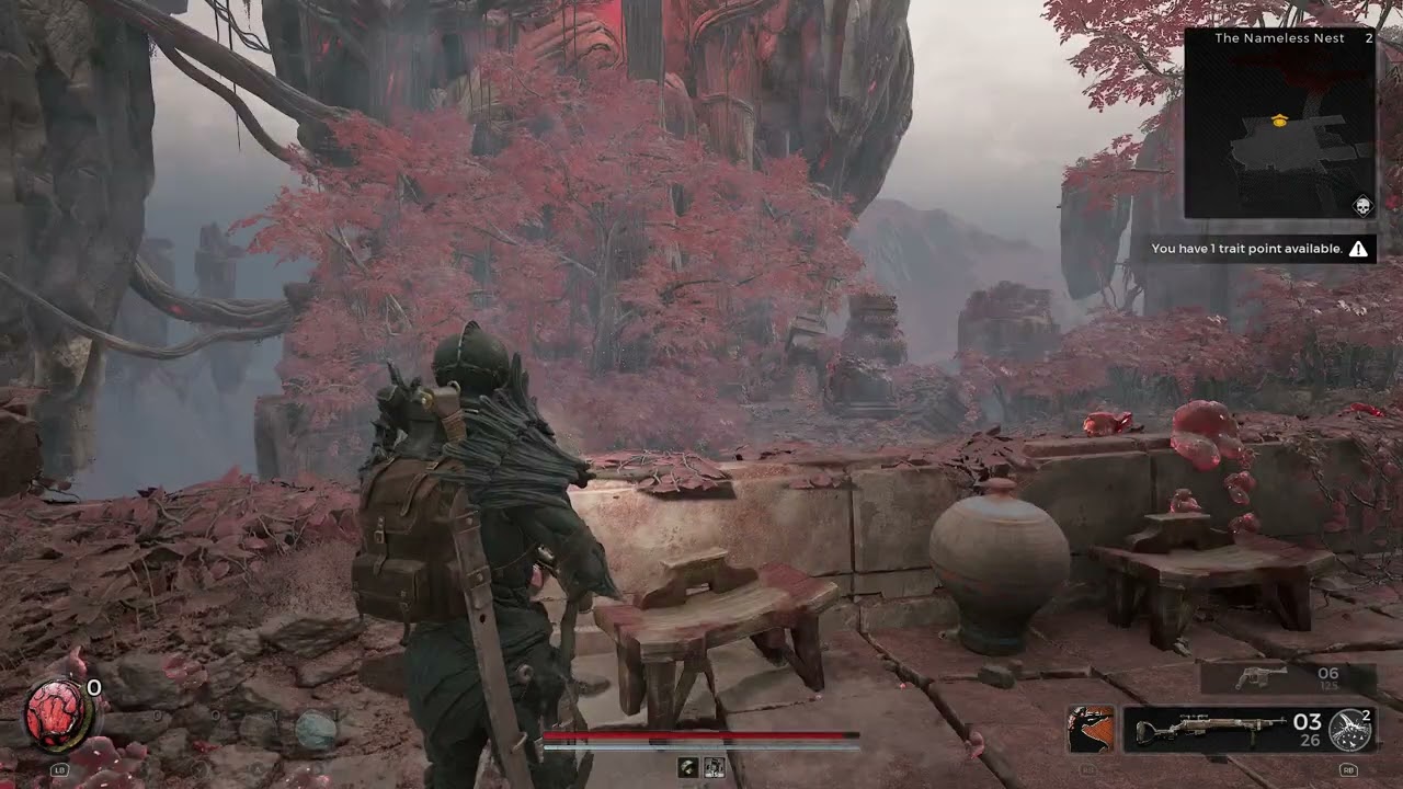 Remnant 2 Nameless Nest Walkthrough Get to Chest Get Skill Cooldown Relic Fragment