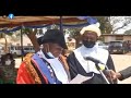 Ba Mbala Mayor fails to read his speech .MUST WATCH