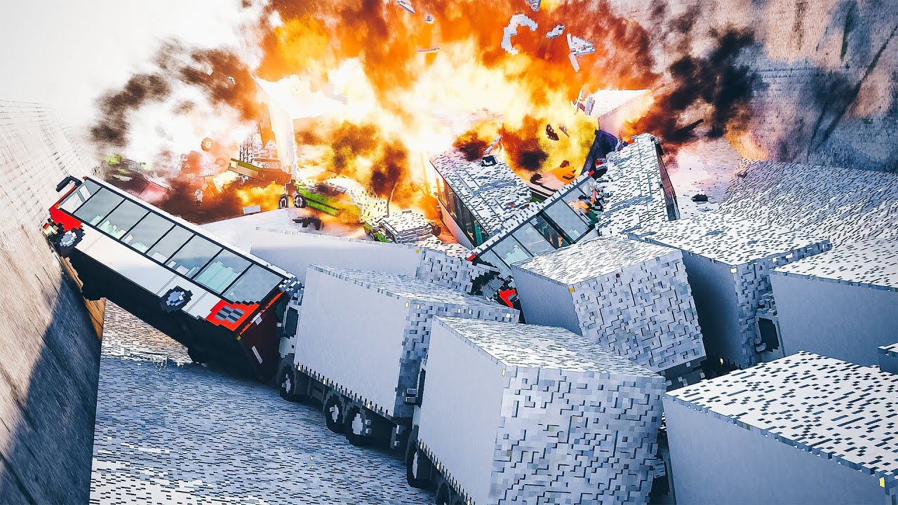 Trucks vs Dynamic Traffic | Teardown