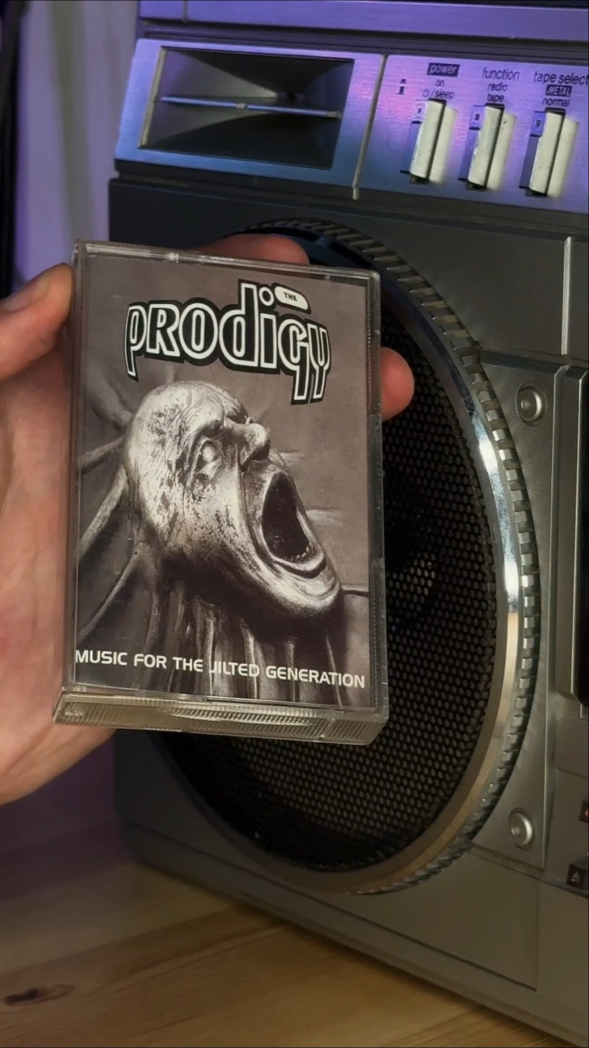 The prodigy - music for jilted generation (1994) #tape