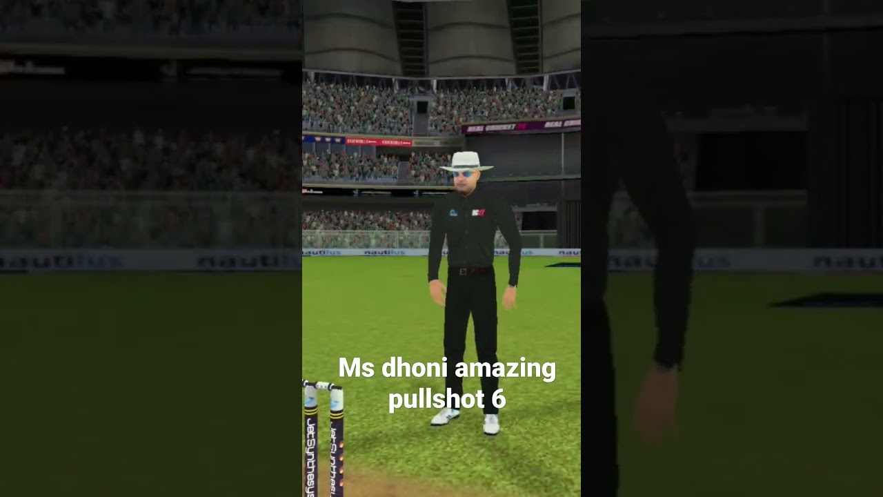 ms dhoni amazing pullshot six #shorts