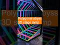 Infinity mirror Polygonal Abyss 3D Stage Lamp #fancy stage lighting #led signs lamp #led neon strips