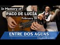 Luciano ENTRE DOS AGUAS Rumba Paco De Lucía Cover