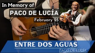 Miniatura de "Luciano - ENTRE DOS AGUAS (Rumba) - Paco de Lucía (Cover)"