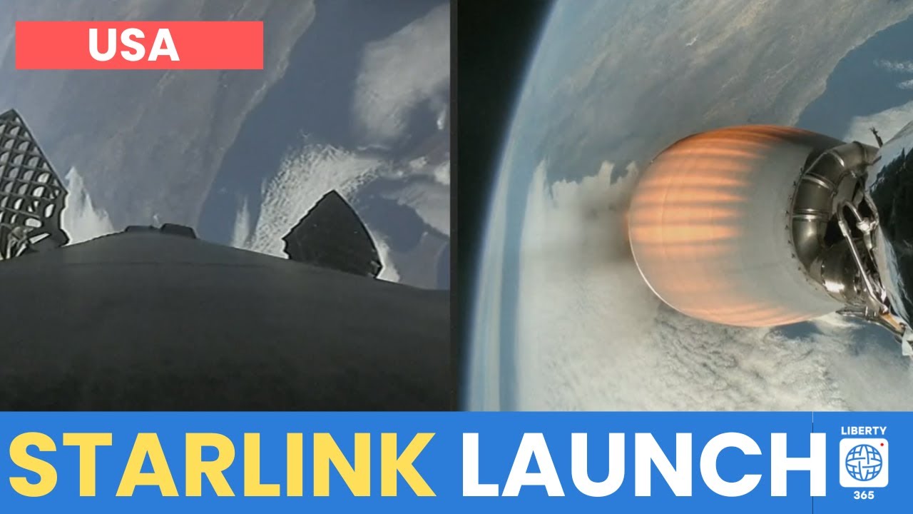 SpaceX’s New Starlink Launch LIGHTS UP the Night Sky - YouTube