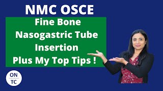 NMC OSCE Fine Bone Nasogastric Tube Insertion