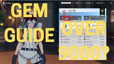 Embedding and Gem Crafting Guide Blue Protocol CBT