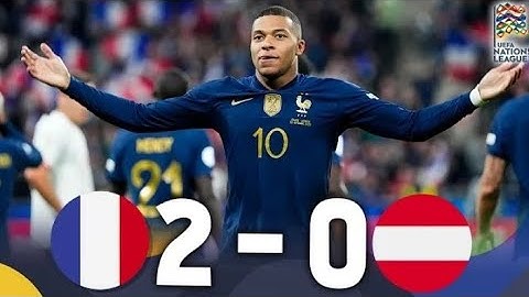 Gol de Mbappe en el triunfo de los Galos - Francia 2-0 Austria - |Uefa Nations League|