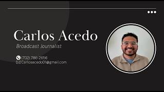 Carlos Acedo Demo Reel