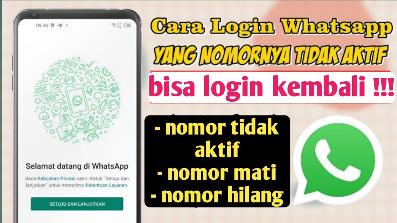 Cara login wa dengan nomor lama yang hilang