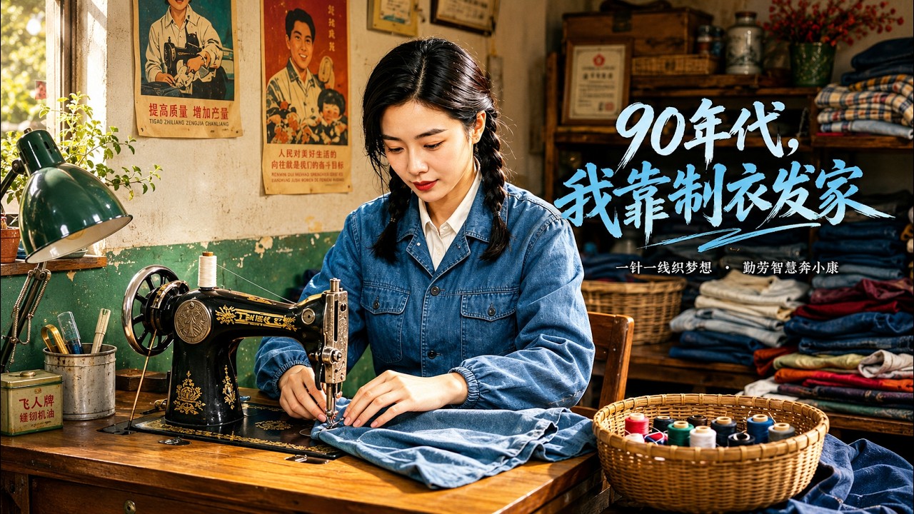 90年代，我靠製衣發家