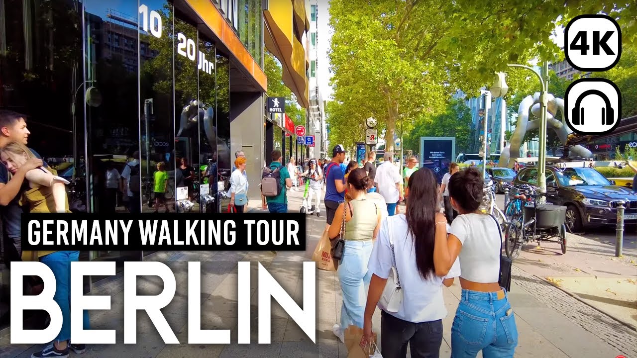 Berlin, Germania | is getting warm | Tour a Piedi 4K