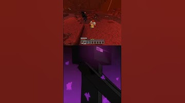 Enderman Encounters Animation meme In Real Minecraft #minecraft #enderman #nether @ChinosAnimated
